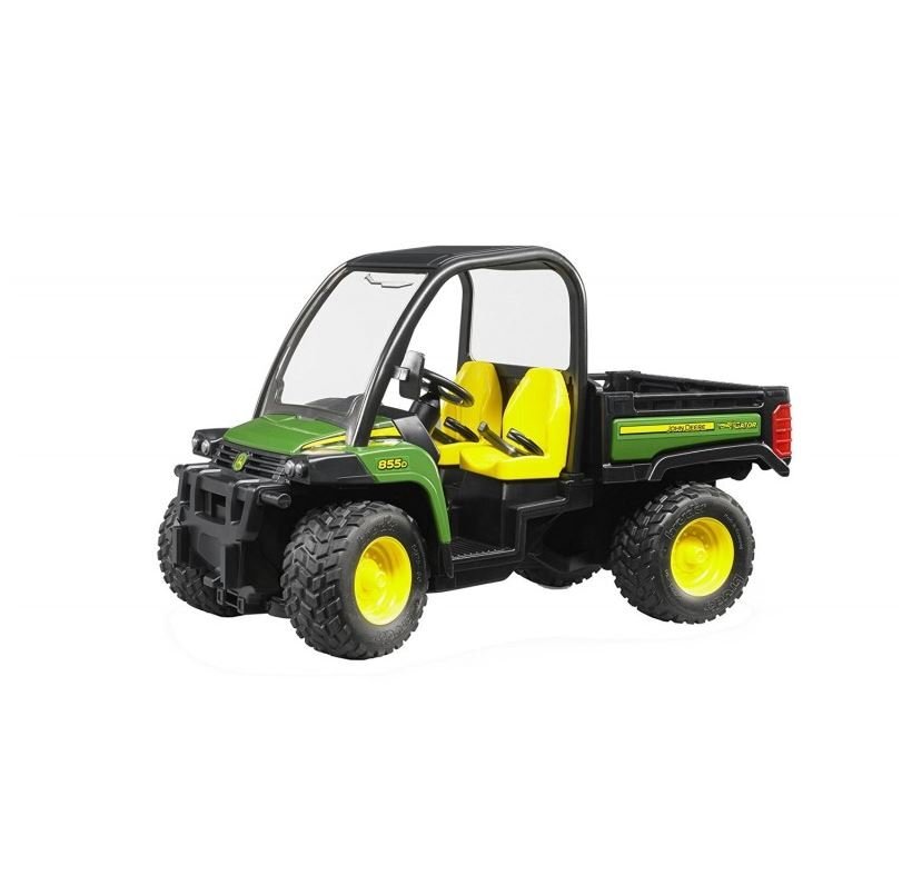 Traktorius su priekaba Bruder John Deere Gator, XUV 855D kaina ir informacija | Žaislai berniukams | pigu.lt