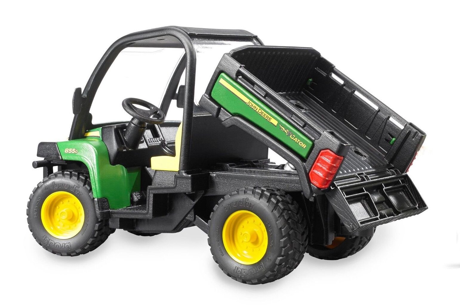 Traktorius su priekaba Bruder John Deere Gator, XUV 855D цена и информация | Žaislai berniukams | pigu.lt