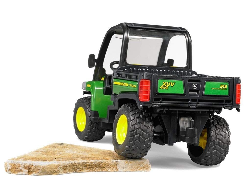 Traktorius su priekaba Bruder John Deere Gator, XUV 855D kaina ir informacija | Žaislai berniukams | pigu.lt