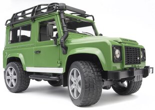 Žaislinis džipas Bruder Land Rover Defender 02590 kaina ir informacija | Žaislai berniukams | pigu.lt