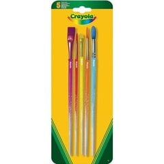 Кисти Crayola, 5 шт. цена и информация | Принадлежности для рисования, лепки | pigu.lt