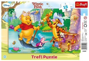 Dėlionė Trefl Winnie The Pooh (Mikė Pukuotukas), 15 d. kaina ir informacija | Dėlionės (puzzle) | pigu.lt