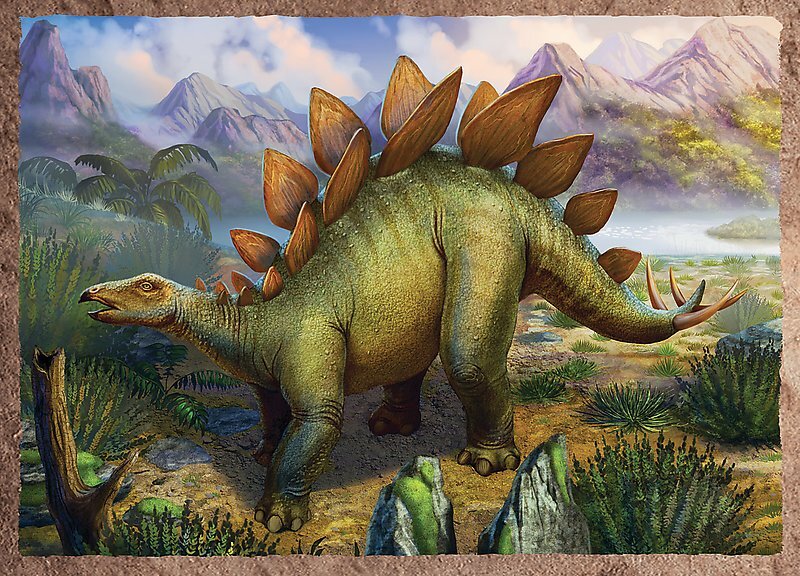 Dėlionių rinkinys Trefl 4 in 1 "Dinozaurai", 35+48+54+70 kaina ir informacija | Dėlionės (puzzle) | pigu.lt