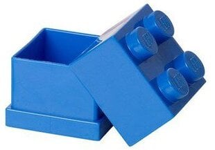 Коробочка Маленький квадратный синий цена и информация | Ящики для вещей | pigu.lt