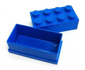 Lego dėžutė, 4x9x5 cm kaina ir informacija | Daiktadėžės | pigu.lt