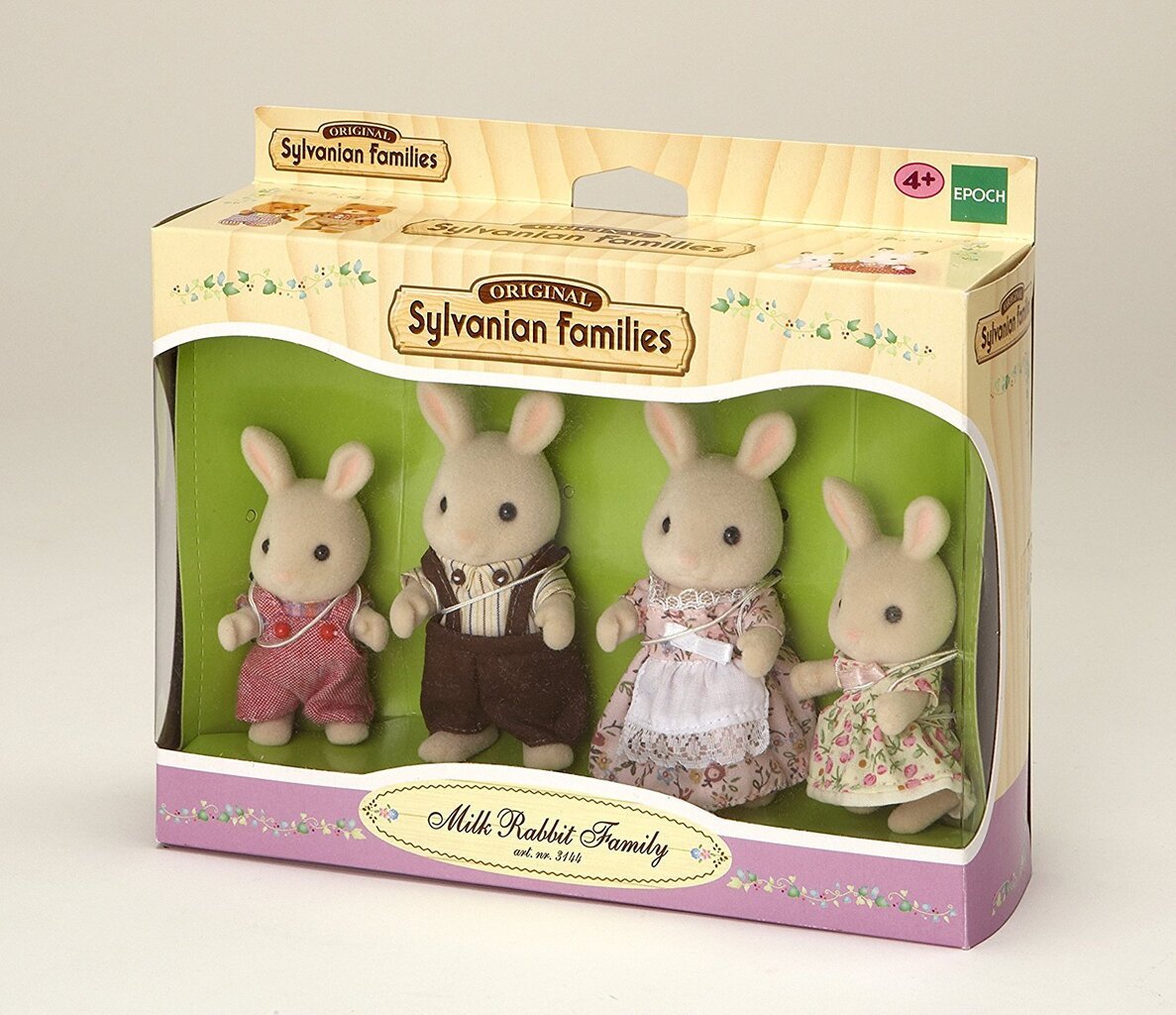 Triušių šeimynėlė Sylvanian Families цена и информация | Žaislai mergaitėms | pigu.lt