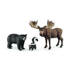 Figūrėlių rinkinys Šiaurės Amerikos laukiniai gyvūnai Schleich kaina ir informacija | Žaislai berniukams | pigu.lt