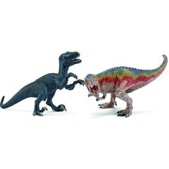 Dinozaurų figūrėlių rinkinys Schleich T-Rex ir Velociraptor цена и информация | Игрушки для мальчиков | pigu.lt