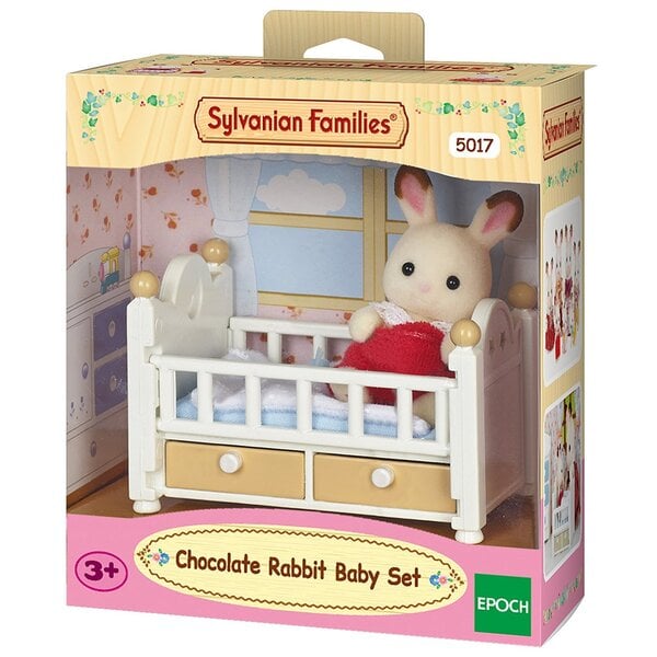 Mažylis triušiukas su lovyte Sylvanian Families kaina ir informacija | Žaislai mergaitėms | pigu.lt