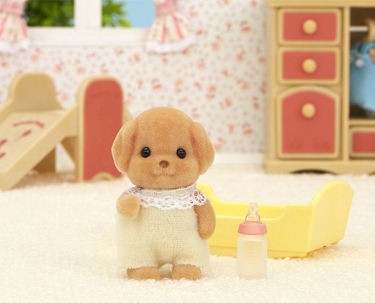 Mažylis pudeliukas Sylvanian Families цена и информация | Žaislai mergaitėms | pigu.lt