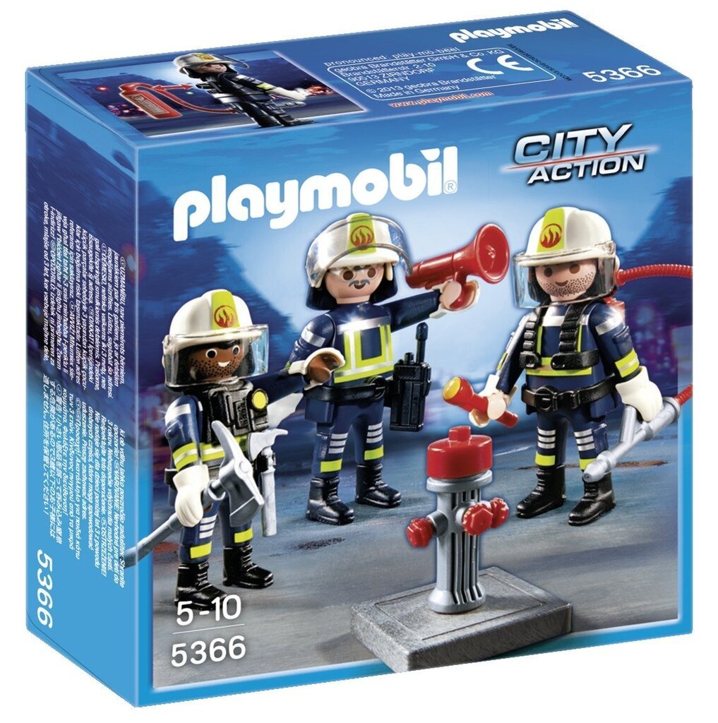 Konstruktorius 5366 PLAYMOBIL® Action City, Ugniagesių komanda kaina ir informacija | Konstruktoriai ir kaladėlės | pigu.lt