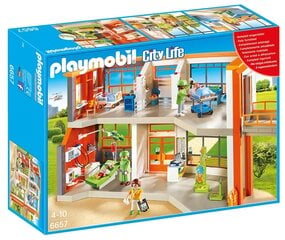 Kонструктор 6657 PLAYMOBIL® City Life, Furnished Children's Hospital цена и информация | Конструкторы и кубики | pigu.lt