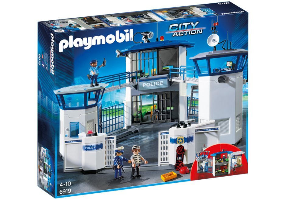 6919 PLAYMOBIL® City Action, Policijos nuovada su kaliniais kaina ir informacija | Konstruktoriai ir kaladėlės | pigu.lt