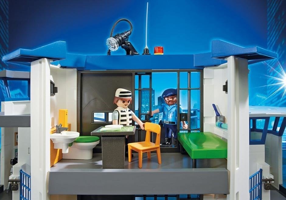 6919 PLAYMOBIL® City Action, Policijos nuovada su kaliniais цена и информация | Konstruktoriai ir kaladėlės | pigu.lt