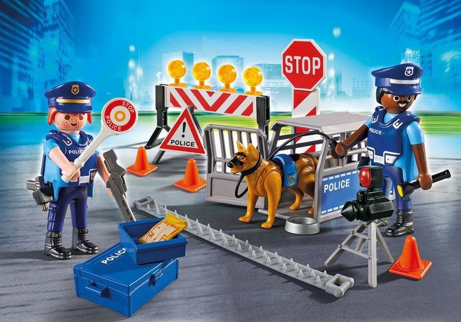 6924 PLAYMOBIL® City Action, Policijos postas цена и информация | Konstruktoriai ir kaladėlės | pigu.lt