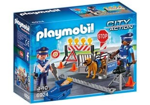6924 PLAYMOBIL® City Action, Policijos postas kaina ir informacija | Playmobil Vaikams ir kūdikiams | pigu.lt