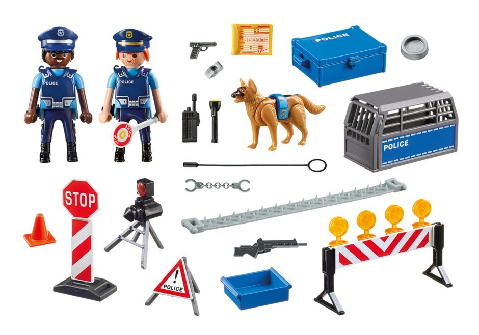 6924 PLAYMOBIL® City Action, Policijos postas kaina ir informacija | Konstruktoriai ir kaladėlės | pigu.lt