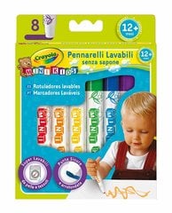 Фломастеры Crayola, 8 цветов цена и информация | Принадлежности для рисования, лепки | pigu.lt