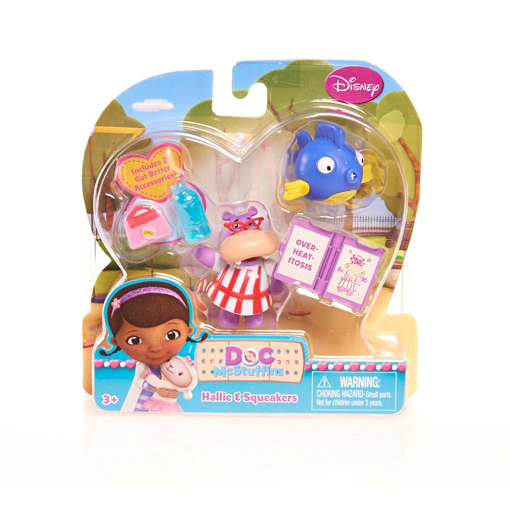 Figūrėlės su priedais Disney Doc McStuffins, 2 vnt. цена и информация | Žaislai mergaitėms | pigu.lt