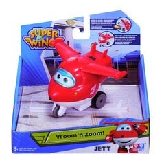 Инерционный самолет Jett Super Wings, 7,5 см цена и информация | Игрушки для мальчиков | pigu.lt