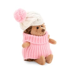 Eжик Kолючка в шапке с розовым помпоном цена и информация | Мягкие игрушки | pigu.lt