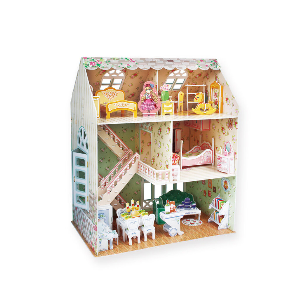 3D dėlionė CubicFun Dreamy Dollhouse, 168 d. цена и информация | Dėlionės (puzzle) | pigu.lt