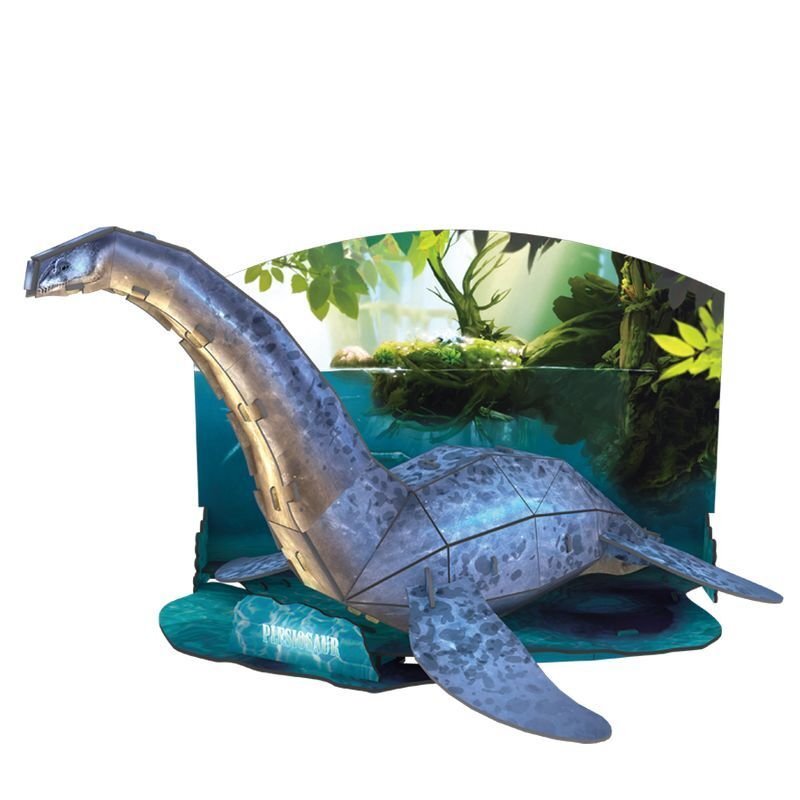 3D dėlionė CubicFun Plesiosaurus kaina ir informacija | Dėlionės (puzzle) | pigu.lt