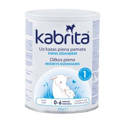 Specialios paskirties ožkos pieno mišinys Kabrita® Gold 1, 0-6 mėn., 400 g kaina ir informacija | Pradinio maitinimo ir specialios paskirties mišiniai | pigu.lt