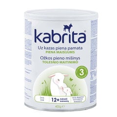 Specialios paskirties ožkos pieno mišinys Kabrita 3, nuo 12 + mėn., 400 g kaina ir informacija | Tolesnio maitinimo mišiniai | pigu.lt