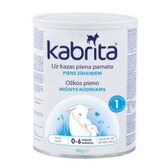 Адаптированная смесь на основе козьего молока для детей Kabrita Gold 1, 0-6 мес., 800 г цена и информация | Начальные детские смеси и смеси специального назначения | pigu.lt