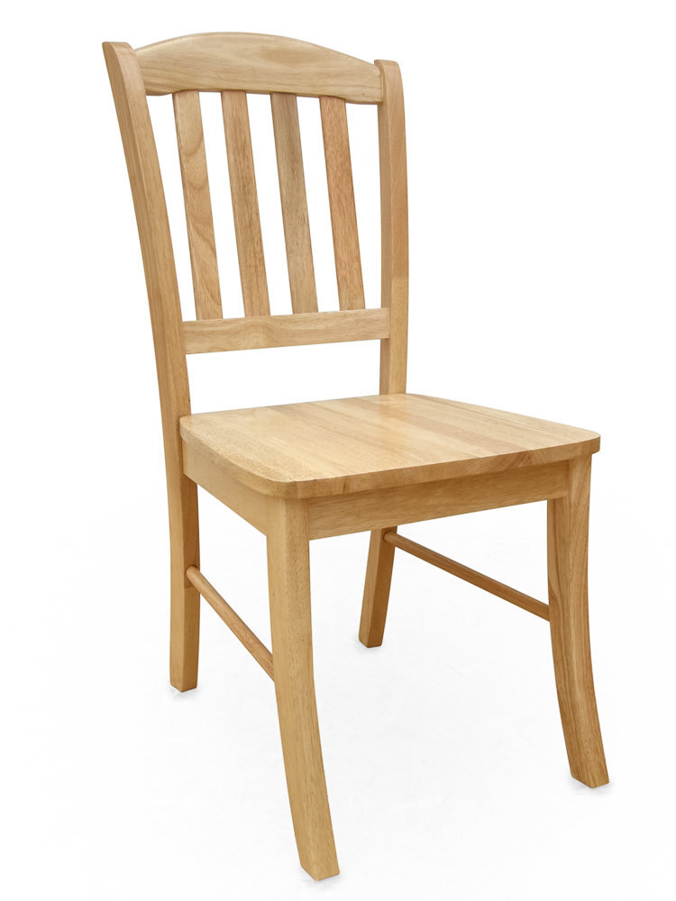 2-jų kėdžių komplektas Monaco, ąžuolo spalvos цена и информация | Virtuvės ir valgomojo kėdės | pigu.lt