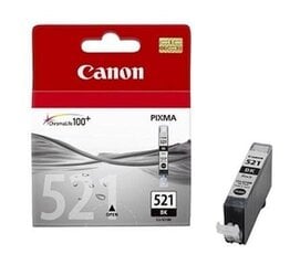 Canon CLI-521BK Spausdintuvo kasetė (juoda) kaina ir informacija | Kasetės rašaliniams spausdintuvams | pigu.lt