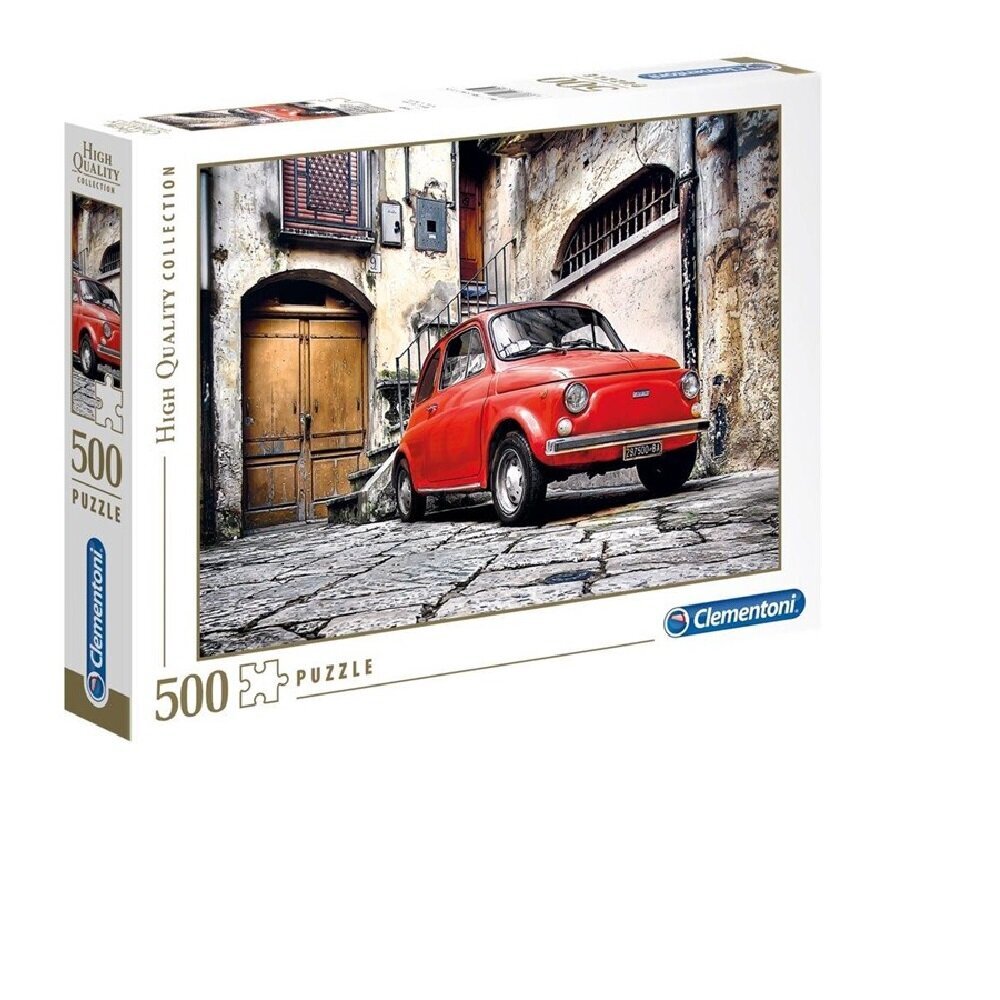 Dėlionė Clementoni High Quality Collection automobilis Fiat 30575, 500 d. kaina ir informacija | Dėlionės (puzzle) | pigu.lt