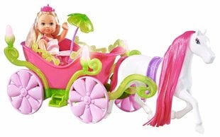 SIMBA EVI LOVE кукла с лошадкой и каретой, 105735754 цена и информация | Игрушки для девочек | pigu.lt
