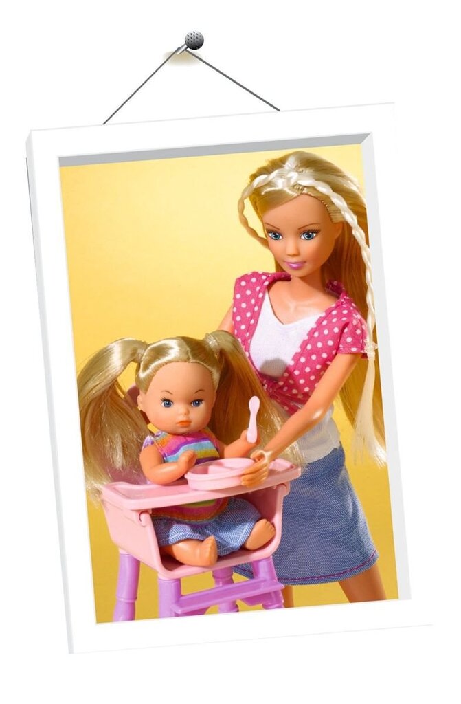 Lėlė mama su mažyliais Simba Steffi Love kaina ir informacija | Žaislai mergaitėms | pigu.lt