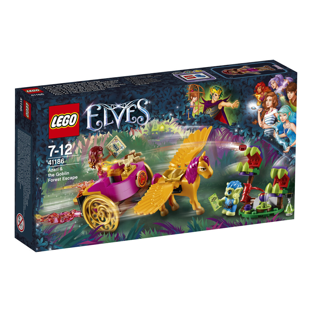 41186 LEGO® ELVES Azaris pabėga iš Goblinų miško kaina ir informacija | Konstruktoriai ir kaladėlės | pigu.lt