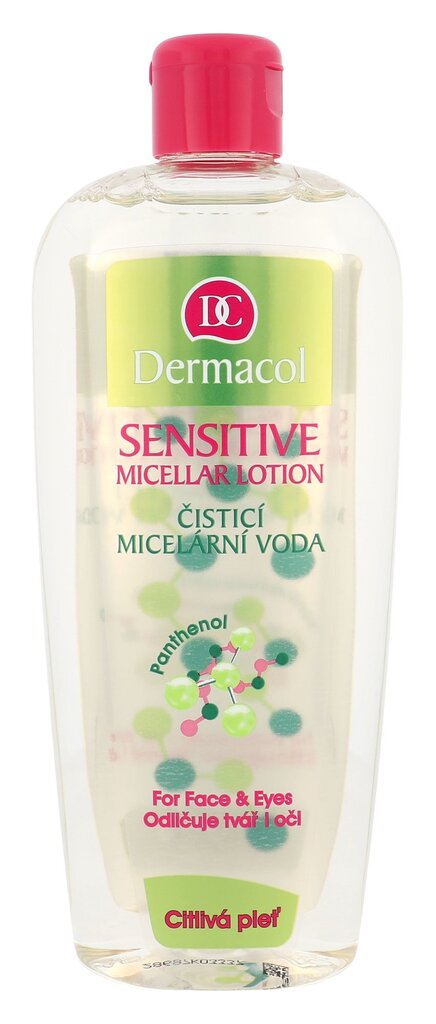 Micelinis vanduo Dermacol Sensitive 400 ml цена и информация | Veido prausikliai, valikliai | pigu.lt