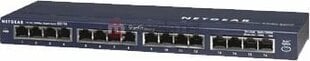 Netgear ProSafe GS116GE (16 x Gigabit Ethernet/Fast Ethernet/Ethernet, Desktop/Wallmount) kaina ir informacija | Netgear Kompiuterinė technika | pigu.lt