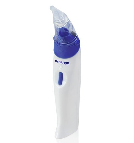 Elektrinis nosies aspiratorius Miniland Nasal Care цена и информация | Sveikatos priežiūros priemonės | pigu.lt