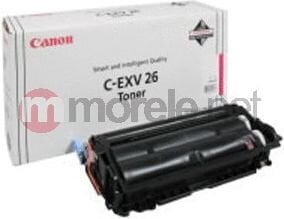 canon оригинальный тонер c-exv26 m, пурпурный, 6000p, 1658b006, 1658b011, canon ir-1021l, o цена и информация | Картриджи для лазерных принтеров | pigu.lt