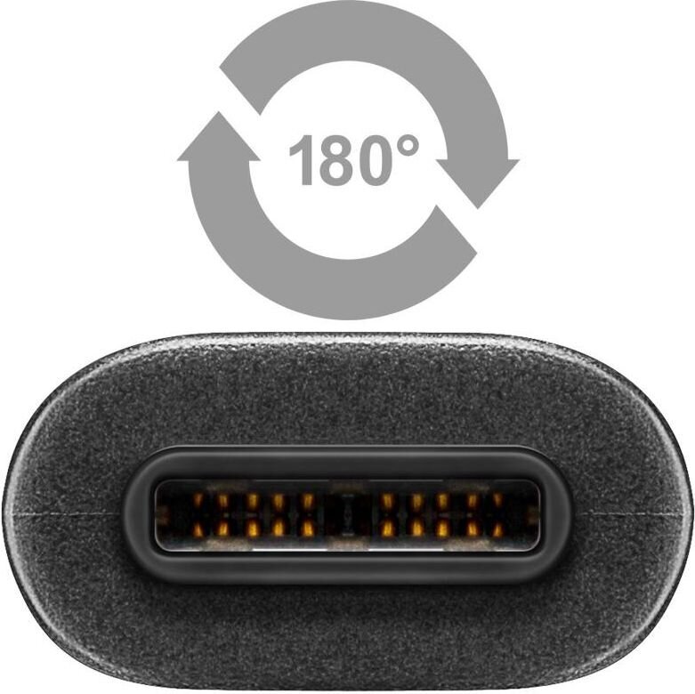 USB-C to USB-C 1m цена и информация | Laidai telefonams | pigu.lt