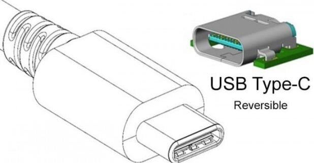 USB-C to USB-C 1m kaina ir informacija | Laidai telefonams | pigu.lt