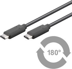 USB-C to USB-C 1m цена и информация | Laidai telefonams | pigu.lt