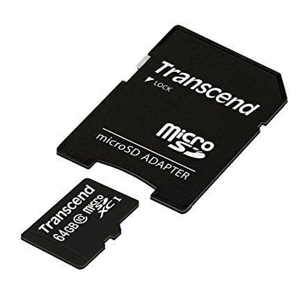 Transcend TS64GUSDXC10 kaina ir informacija | Atminties kortelės telefonams | pigu.lt