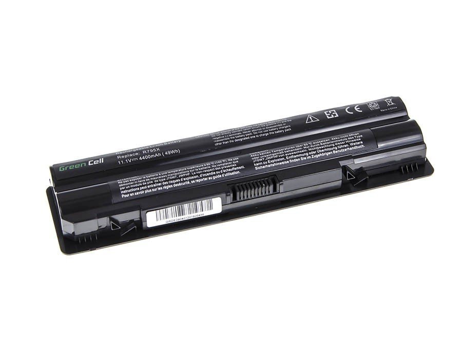 Green Cell Laptop Battery for Dell XPS 14 14D 15 15D 17 цена и информация | Akumuliatoriai nešiojamiems kompiuteriams | pigu.lt