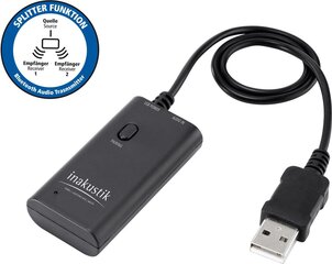 Передатчик и распределитель Bluetooth Inakustik Premium Bluetooth Audio Receiver цена и информация | FM-модуляторы | pigu.lt