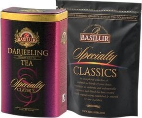 Juodoji arbata Basilur ''SPECIALTY CLASSICS'' DARJEELING 100g.(metal) kaina ir informacija | Arbata | pigu.lt