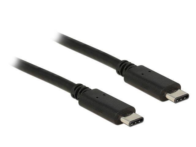 Kabelis Delock Cable USB Type-C 2.0 male > USB Type-C 2.0 male, 2m 83332 kaina ir informacija | Laidai telefonams | pigu.lt