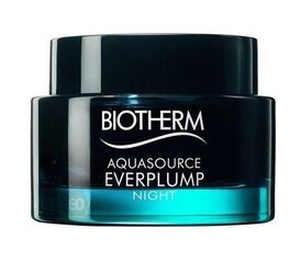 Maitinamoji naktinė veido kaukė Biotherm Aquasource Everplump Night Care, 75 ml kaina ir informacija | Veido kaukės, paakių kaukės | pigu.lt