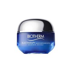 Apsauginis, drėkinamasis veido kremas sausai odai Biotherm Blue Therapy Multi-Defender SPF 25 50 ml kaina ir informacija | Veido kremai | pigu.lt